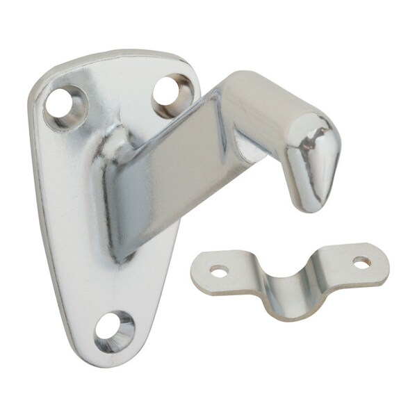 National Hardware National Hardware Silver Zinc Die Cast w/Steel Strap Handrail Bracket 3.31 in. L 250 lb N274-258 - main
